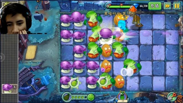 Plants vs. Zombies 2 (Chinese version) - Cattail vs Wizard Zombie . PVZ 2 Max Level Pow up! смотреть онлайн