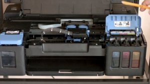 Принтеры CANON серия G1400,2400,3400 и другие модели, устранение проблемы с воздухом в СНПЧ.