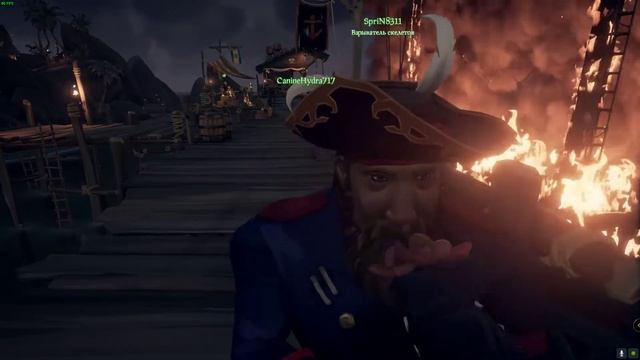 Sea of Thieves кормление с руки смотреть онлайн