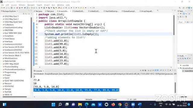 JAVA - Activity Questions - Week 6 смотреть онлайн