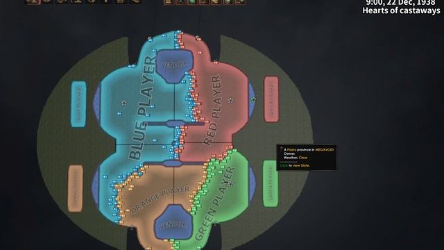 Observe hoi4 - Duel Map Battle Roayle Timelapse смотреть онлайн