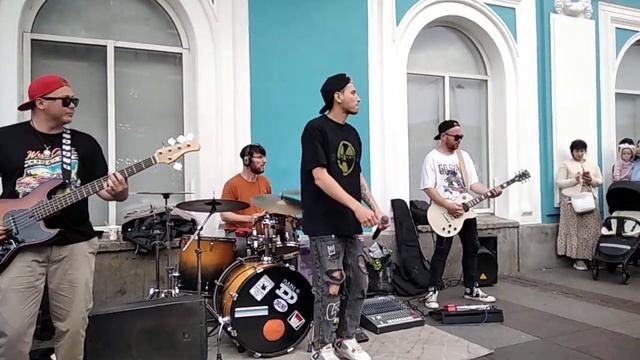 УЛИЧНЫЕ МУЗЫКАНТЫ СПб,гр.АЙДАХО(20) 24.08.23. смотреть онлайн