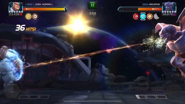 R4 6* Kingpin destroys Dragonman on node 53 stun reflection Alliance War vs x5a смотреть онлайн