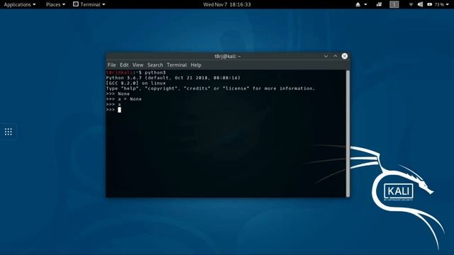 8 - Python None смотреть онлайн