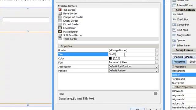 how to develop java GUI application staff management system part 16 смотреть онлайн