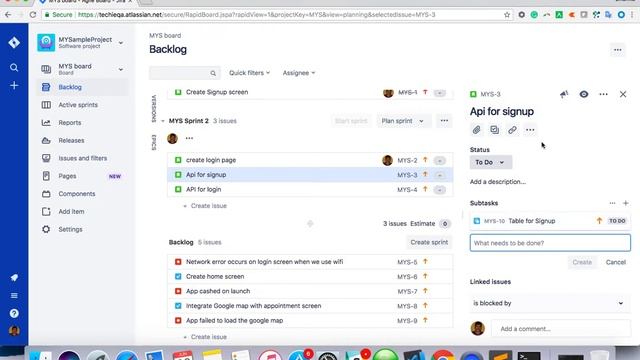 Create New Sprint with scrum Board - JIRA Training || Agile Project Management || Sprint смотреть онлайн