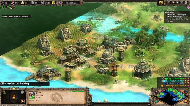 Age of Empires II, Definitive Edition - Suryavarman I, Co-Op, mission 4 смотреть онлайн