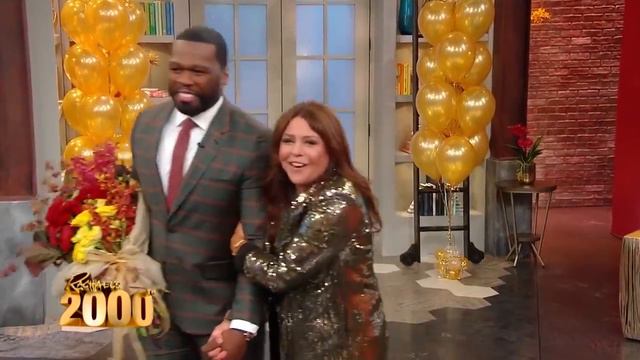 Rachael Goes Wild When Her Celeb Crush 50 Cent Surprises Her For 2,000th Show | The Rachael Ray Sho смотреть онлайн