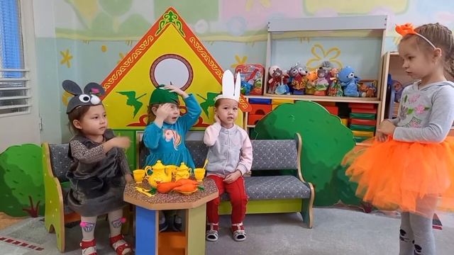 Сказка для детей " Теремок" смотреть онлайн