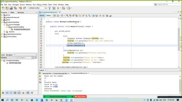 Exception Handling in java | try, catch and Finally Block | Nested Try Catch in java | Type of Exce смотреть онлайн