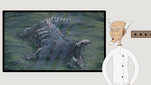 [фонд SCP] scp-682 (Неуязвимая рептилия)