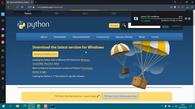 Formation python - installation | تثبيت البايثون смотреть онлайн