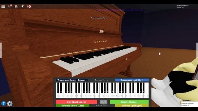 Moonlight Sonata - Beethoven - ROBLOX Piano смотреть онлайн