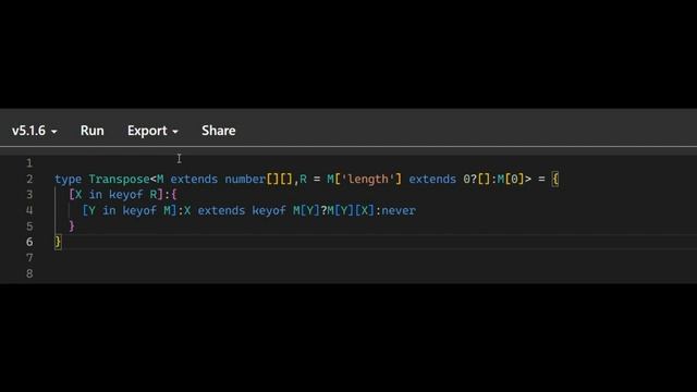 Typescript tutorial, Transpose utility type смотреть онлайн