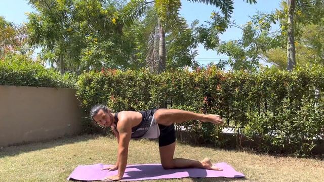 Техника упражнения «подъем ноги - собачка»