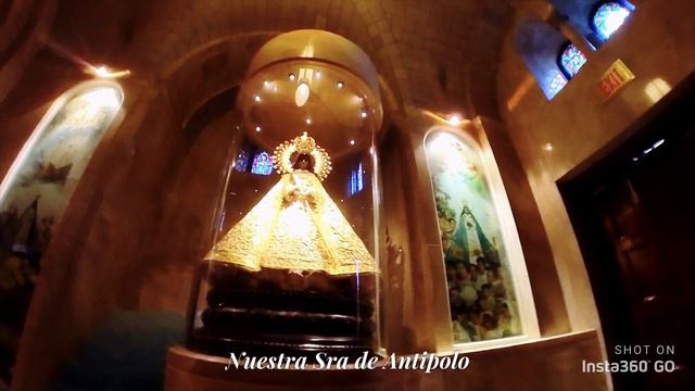 Insta 360 GO walking inside The Basilica of The National Shrine of Our Lady of Immaculate Conceptio смотреть онлайн
