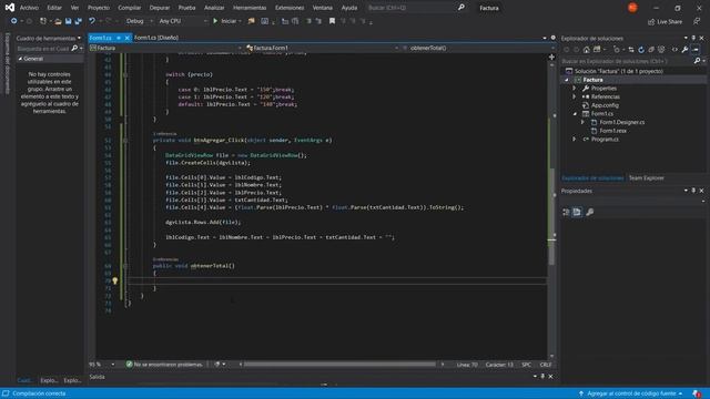 ¿ Cómo REALIZAR una FACTURA en VISUAL STUDIO 2019 ? || TecnoNato смотреть онлайн