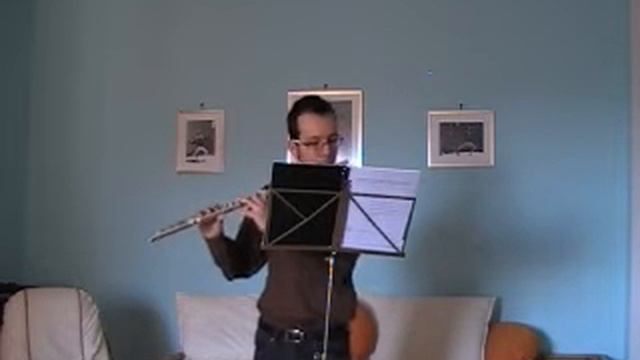 Telemann: Fantasia 4 for solo flute смотреть онлайн