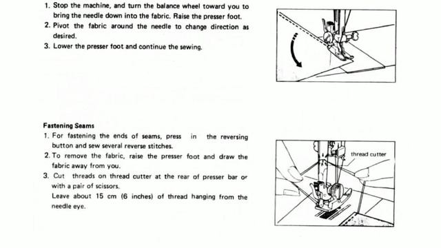 Manual Riccar 7610 Nähmaschine Sewing machine Швейная машина Instruction смотреть онлайн