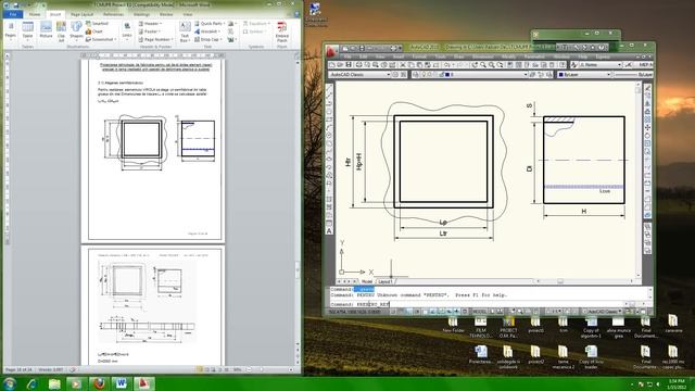 how to insert autocad drawing in word document. смотреть онлайн