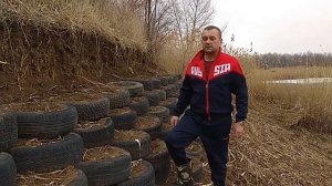 УКРЕПЛЕНИЕ ОВРАГОВ И ОБРЫВОВ.Результат после зимы.