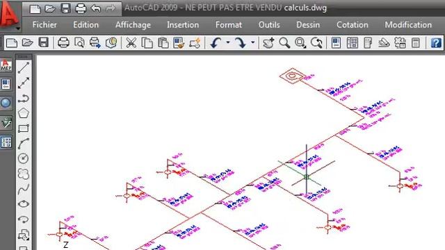 Dessin automatique de gaine de ventilation dans AutoCAD MEP смотреть онлайн