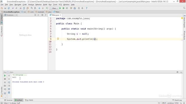 Java Tutorial - Debug syntax errors vs runtime exceptions смотреть онлайн