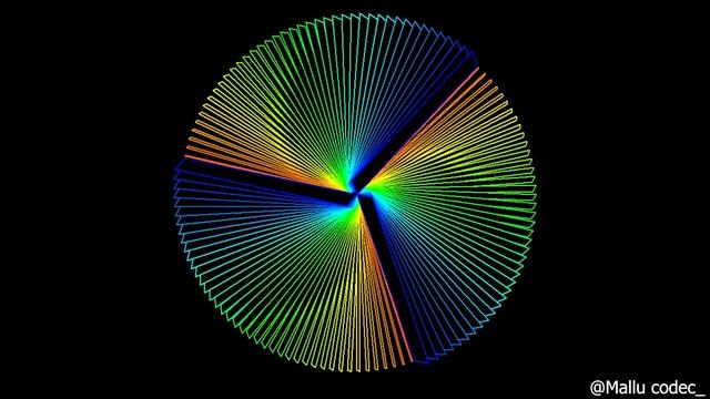 Rotating clock graphic design with python turtle wide screen sequence/ python Turtle / Mallu codec смотреть онлайн