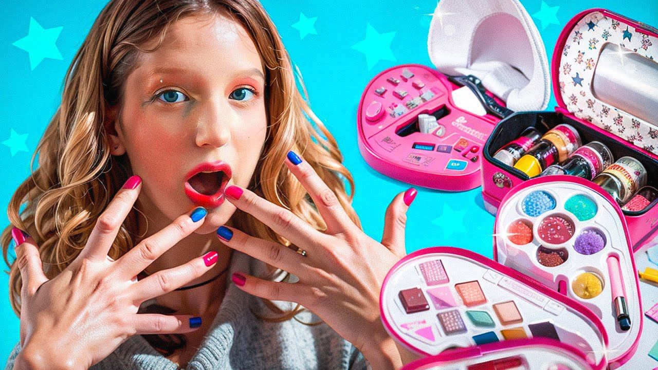 ОБЗОР НА ДЕТСКУЮ КОСМЕТИКУ!! реальный отзыв... смотреть онлайн