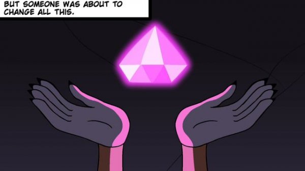Magenta Diamond AU - (the origin of magenta)