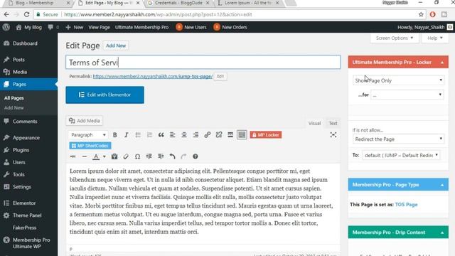 How to make a Membership Website with WordPress 2017 - Accept Payments смотреть онлайн