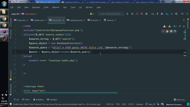 PHP Bangla Tutorial | Web Development | Class 30 | Blog Project смотреть онлайн