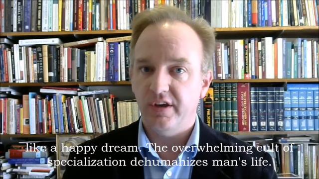 Maritain: Educational Overspecialization Is Dehumanizing (Quote)