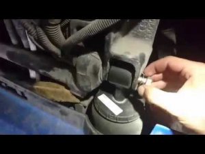 Замена пневмоподушки кабины Камаза 65201 без полного снятия бампера