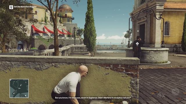 Hitman - Episode 2: Sapienza - Eliminate Francesca As The Detective смотреть онлайн
