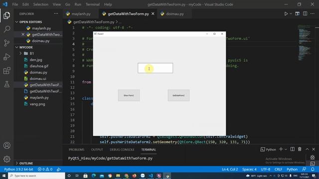Giao diện Gui PyQt5 смотреть онлайн
