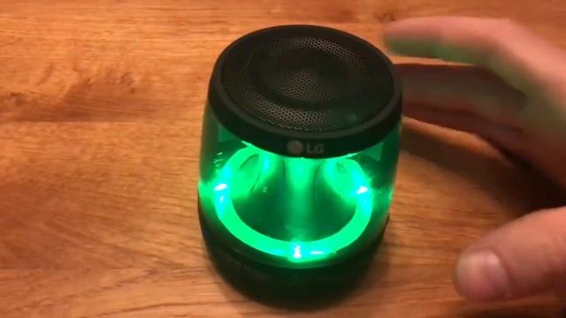 ENCEINTE BLUETOOTH LG PH1 - LUMINEUSE 360° смотреть онлайн