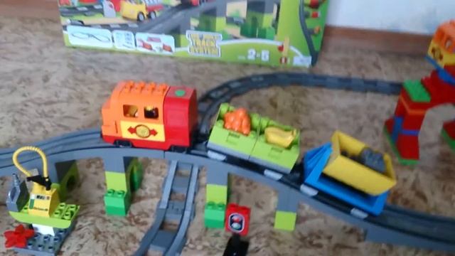 ЛЕГО Дупло БОЛЬШОЙ ПОЕЗД 10508 ОБЗОР - LEGO Duplo BIG TRAIN  10508 Review