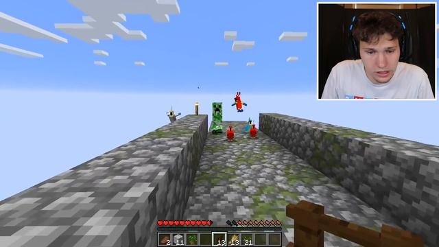 OUR 1 BLOCK WORLD IS ON FIRE - Minecraft w/ My Girlfriend смотреть онлайн