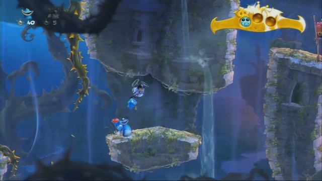 [PS3]Rayman Legends  Прохождение #10 Кооператив