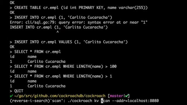 CockroachDB at London Go User Group, 7/22/15 смотреть онлайн