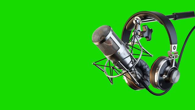 Green screen microphone || Green effect condenser смотреть онлайн