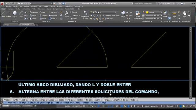 AUTOCAD LT 2015 - DIEZ MANERAS DE DIBUJAR ARCOS !! смотреть онлайн