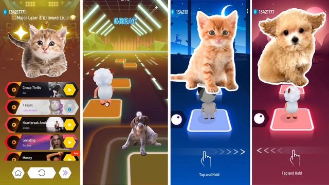 FUNNY DOGS VS CUTE CATS BLOODY MARY VS LEAN ON TILES HOP EDM RUSH смотреть онлайн