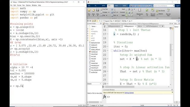 Lec 13: Mapping from MATLAB To Python-Example: Simple GDA Training for Neural Network for Regressio смотреть онлайн