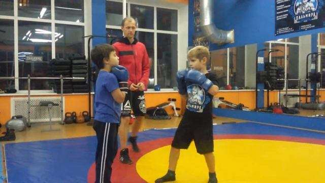 Дети ММА/ Самбо. Отработка ударной техники. смотреть онлайн