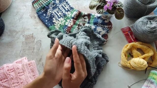 Что вяжу? / Неудачные процессы/ Мужские носки смотреть онлайн