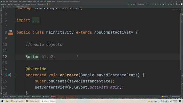 Android WifiManager | Enable Disable WiFi Programmatically Android | On & Off WiFi in Android Studi смотреть онлайн