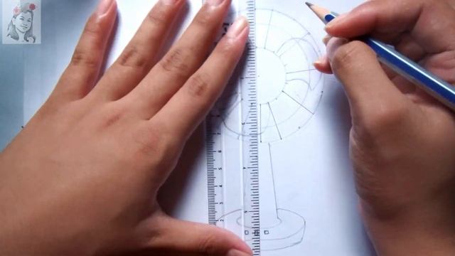 How to Draw a Table Fan Step by Step (Easy Drawing with Colour) смотреть онлайн