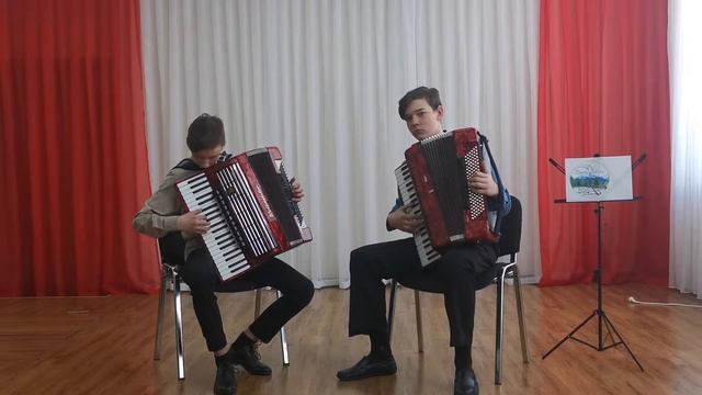 Дуэт аккордеонистов "Экспромт" смотреть онлайн